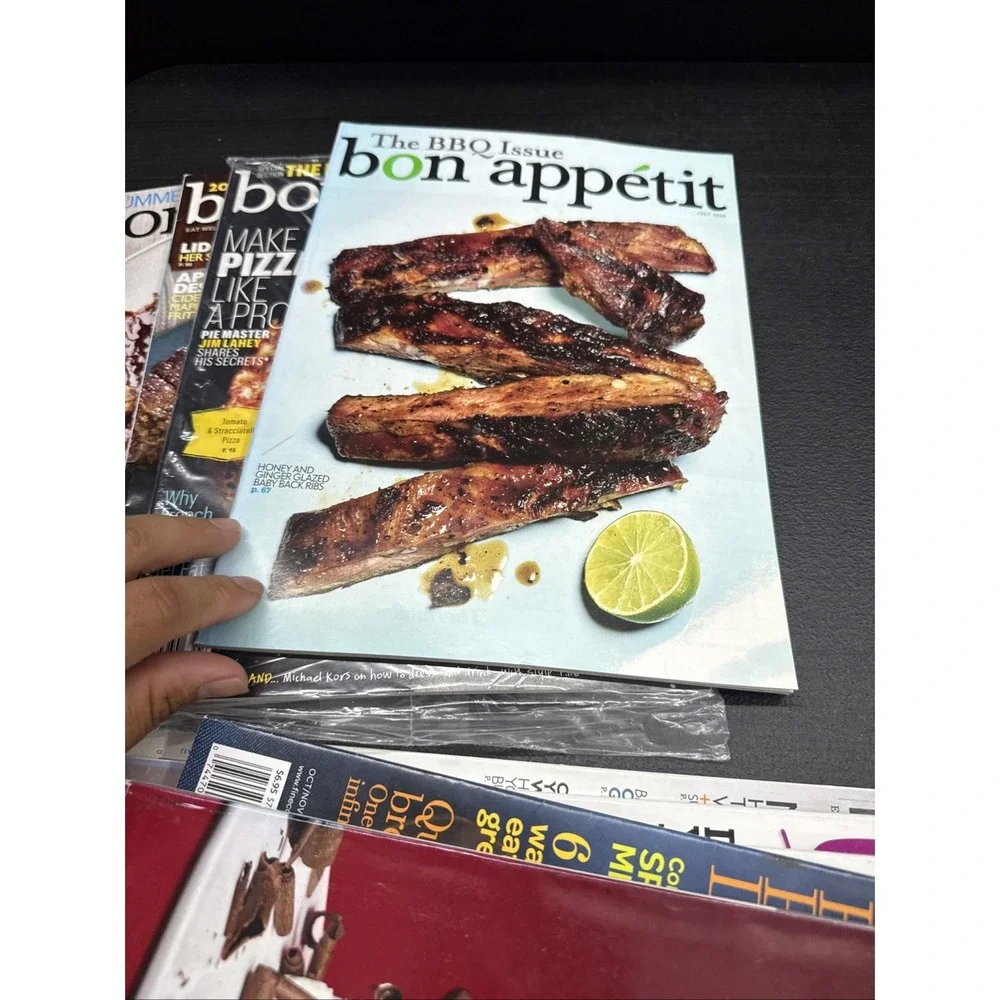 LOT OF 10 BON APPETIT MAGAZINES Jan, Jun-Nov GOURMET